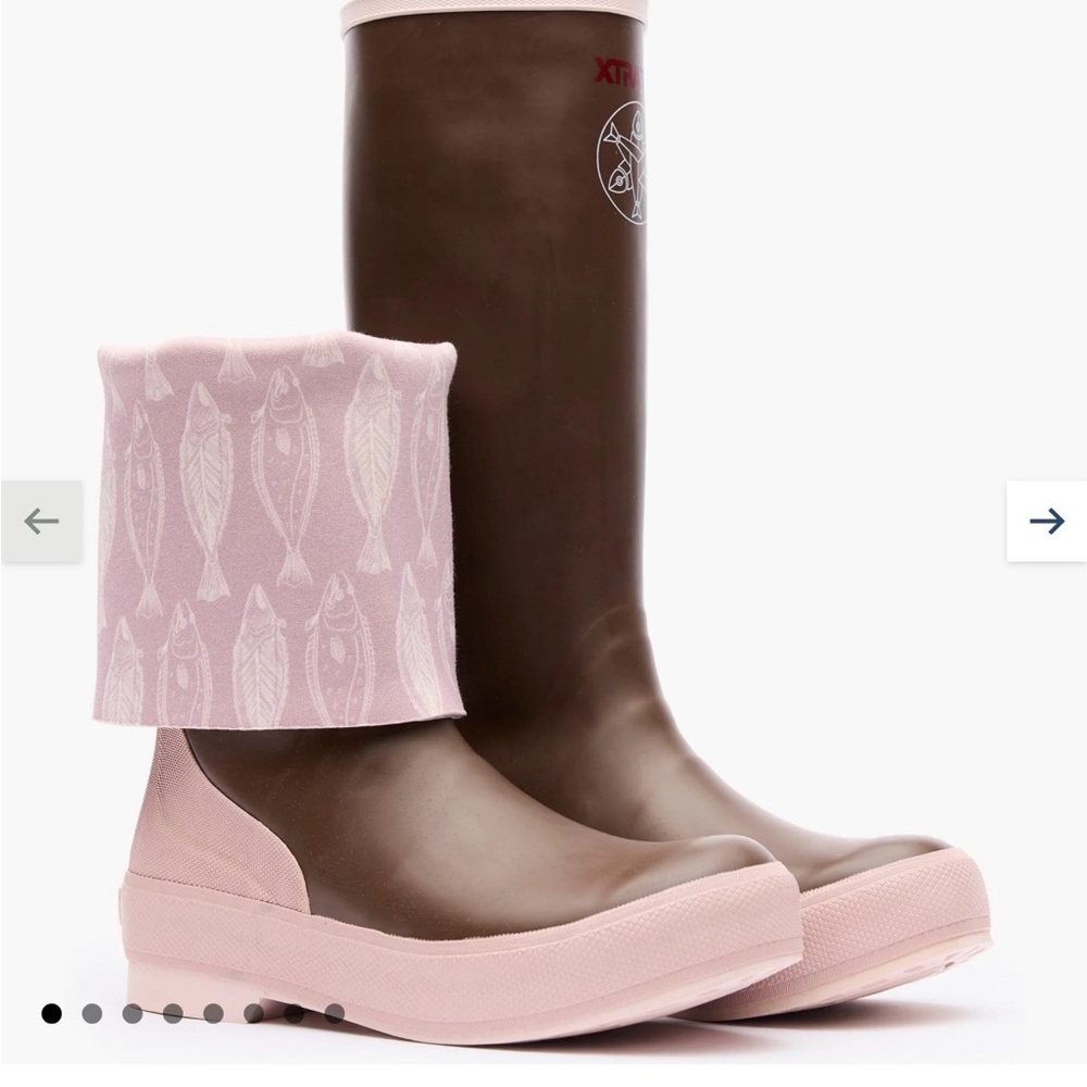 Xtratuf Women's Salmon Sisters 15" Legacy 100% Waterproof Boots - Size 6 NWT